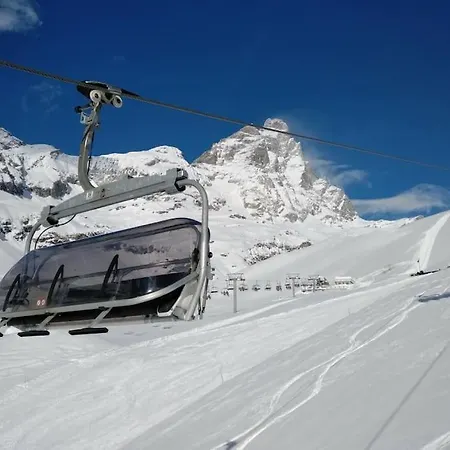 Ski In Ski Out Aan Piste Nr. 5 Uitzicht Matterhorn
